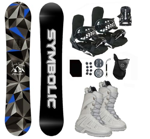 Symbolic Arctic Kids 2025 Snowboard & Bindings & Choice Boots Complete Package Set (3-3.5 MP225 Boot+Bind NW-Z26, 100cm Arctic Rocker)
