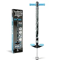 Xootz Pogo Stick | Volt Design for Kids, Boys and Girls, Soft Foam Handlebars, Ages 5+, Up to 35kg