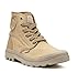 Palladium Men's Pampa Hi Boot, Vegan Canvas Lace Up Boot, Sahara/Safari, 11 M