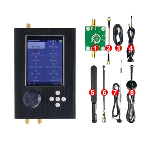 HackRF Portapack H2 SDR pour analyse de fréquences 1 MHz à 6 GHz