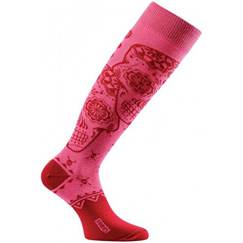 Eurosocks Women's Snow Chill Lifestyle, Sugar Skull Pattern Socks, Create Your Own Look, Socks an Accessory to Your Own Unique Personality