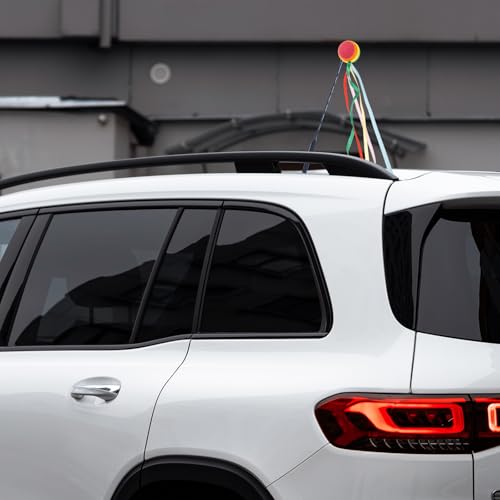 Antena para coche tipo bola arcoíris para el día a día 5
