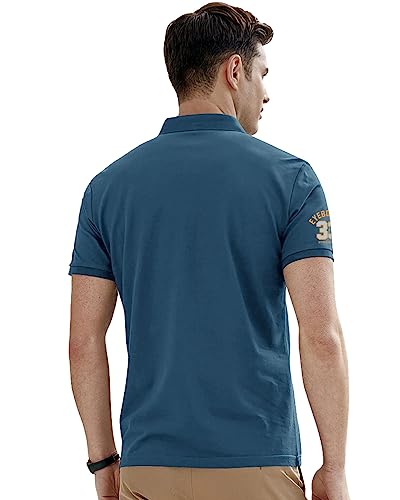 Image of Men's Regular Fit Solid Polo T Shirt |Half Sleeves Collar Tshirts for Men| Casual Tshirt