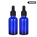StonyLab 30ml (1 oz) 2-Pack Frasco Gotero de Vidrio, Botella Cuentagotas de...