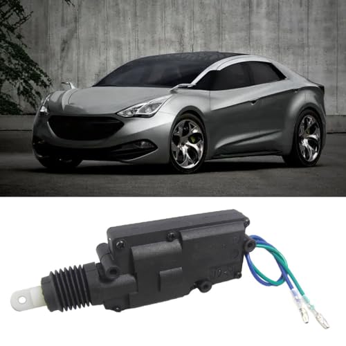 Riloer Universal Heavy Duty Power Door Lock Actuator 2 Wires, Car Door Lock Actuator, Motor Door Lock Actuator for Most 12V Vehicles, Car Motor Universal Heavy Duty High Power Door Lock Actuator