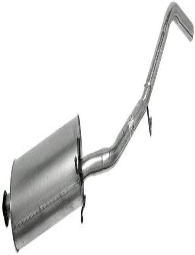 Walker Quiet-Flow SS 56019 Direct Fit Exhaust Muffler Assembly 2" Inlet (OD) 2" Outlet (OD) for Nissan Frontier