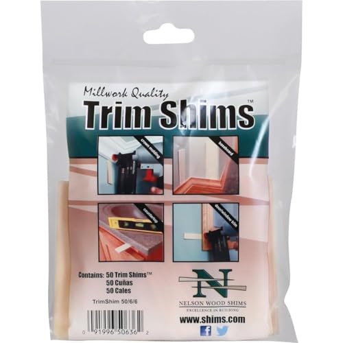 Nelson Trim Shims 1 in. W x 3.5 in. L Wood Shim 50 pk
