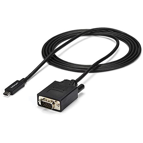 Câble USB C vers VGA 2m StarTech.com adaptateur actif d'écran pour ordinateur portable