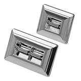 Obaee Driver & Passenger Side Window Switch with Bezels for 1986-1990 Chevrolet Chevy Blazer, 1982-1988 Chevy S10, 1982-1988 Chevy Monte Carlo, 1982-1987 Buick Regal, Replaces OEM 20061549