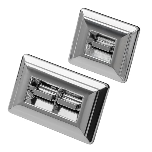 Obaee Driver & Passenger Side Window Switch with Bezels for 1986-1990 Chevrolet Chevy Blazer, 1982-1988 Chevy S10, 1982-1988 Chevy Monte Carlo, 1982-1987 Buick Regal, Replaces OEM 20061549