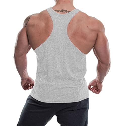 Image of THE BLAZZE 0051 Men's Tank Tops Muscle Gym Bodybuilding Vest Fitness Workout Train Stringers