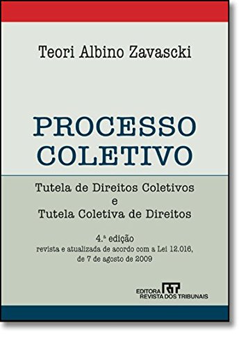 Capa de Processo Coletivo. Tutela De Direitos Coletivos E Tutela Coletiva De Direitos