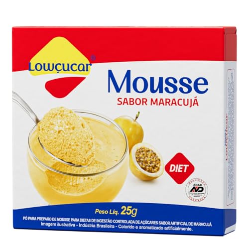 Pó P/ Preparo Mousse Maracuja Cartucho 25G