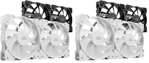 Ventilateurs 120mm Mars Gaming MF-PROX2 pour un Setup Bureau Calme et Épuré
