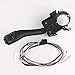 Bouton de Bouton de Commutation Régulateur de Vitesse Levier du Volant Système/for Audi A2 A3 A6 S6 RS6 / Fit for Allroad/Fit Quattro/for Seat Alhambra (Color : Black)