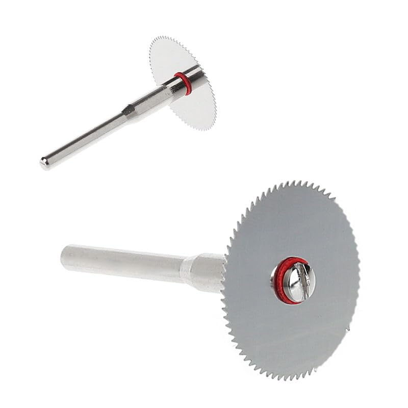 10PCS/Set Wood Saw Blade Disc + 2 x Rod Rotary Cutting Tool 10 x 25mm ping Support