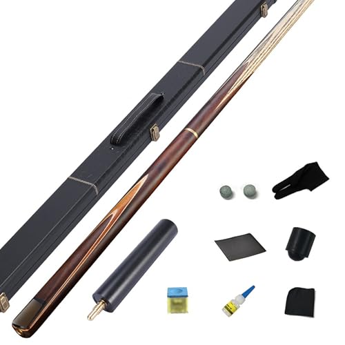 Taco de billar Ash Wood profesional desmontable miniatura 1