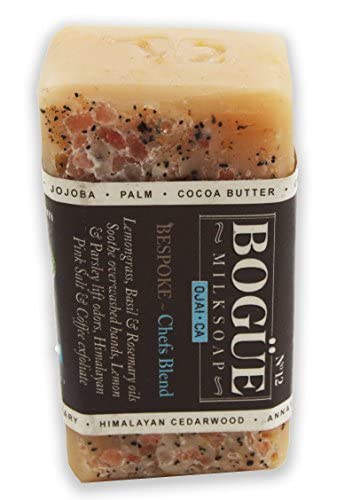 Miniatura 4 de Handmade Goat Milk Soap-Exfoliating Himalayan Pink Salt & Coffee, odor neutralizing Lemon & Parsley,Lemongrass, Basil, Rosemary & soothing Himalayan