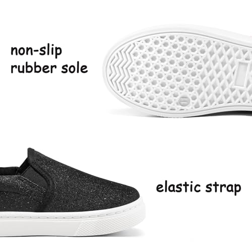 Image of K KomForme Toddler Sneakers for Girls Boys Slip On Canvas Walking Shoes | Lightweight, Comfortable