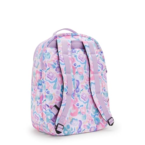 Image of Kipling Women's Seoul Extra Large 17 inch Laptop Backpack, Durable, Roomy with Padded Shoulder Straps, Built-In Protective Sleeve