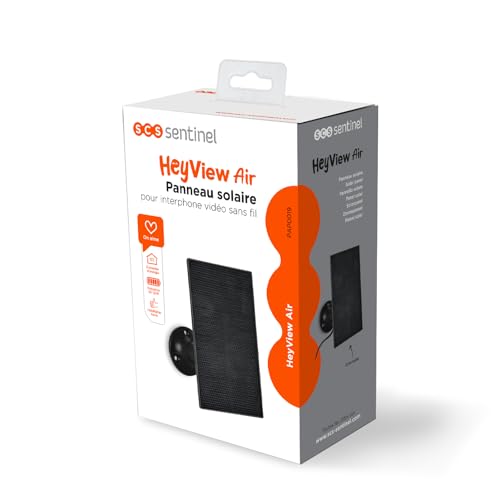 Panel solar Heyview Air para mantener tu telefonillo exterior con batería 8