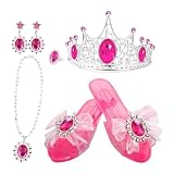 Prinzessin Absätze Rutschfeste Spielzeugschuhe mit Ohrring