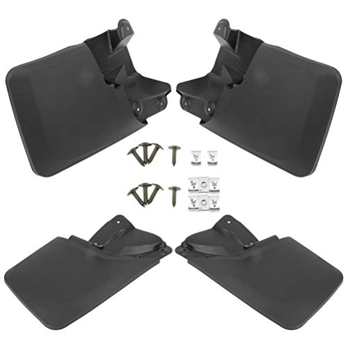 Image of ECCPP Front Rear Mud Flaps Splash Guards Fit for Toyota for Tacoma 2.7L l4 2016 2017 2018 2019,for Toyota for Tacoma 3.5L V6 2016 2017 2018 2019 Mud Guards