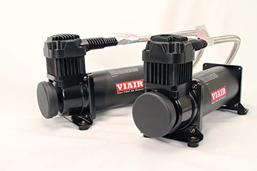 Viair 44442 Stealth Black Dual Value Pack (444C 200 Psi) #TOP1