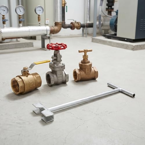Llave de acero al carbono extendida para control de válvula y mantenimiento 5