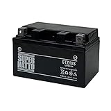 STZ10S シールド型 (互換型番 YTZ10S GTZ10S FTZ10S) スーパーナット バイク バッテリー CB400S F-VTEC シャドウスラッシャー CBR600RR PC37E T-MAX CBR1000RR SC57 マジェスティ マグザム ドラッグスター400対応
