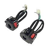 Anwendung: Motorrad-Lenker-Druckknopfschalter, Griffschalter für XV250 Virago SRX600 FZR250 RZ250 YPVS RZ350 TZR250 RD250