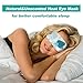 50 Packs Steam Eye Mask for Dry Eyes, Self Heated Sleep Eye Mask Disposable Warm Compress for Eyes, Relieves Dry Eye Eye Strain, Dark Circles, Puffiness,Microgroove (Natural Unscented)