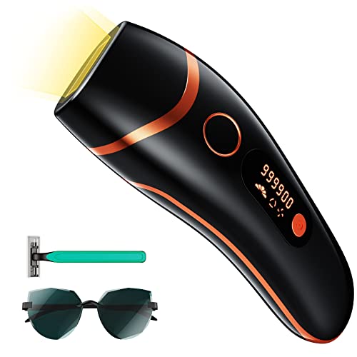 Elige la mejor opción de depiladora láser de calidad al menor costo promedio Depiladora Laser IPL Depiladora de Luz Pulsada 999,900 Flashes, Laser Depilacion 2 Modos 5 Niveles, para Piernas, Cara, Cuerpo,Mujer y Hombre