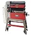 LUMBER JACK 18" Drum Sander Open End Belt Sanding 1800W Motor, Includes Dust Bag and Stand with Wheel Casters for Easy Mobility