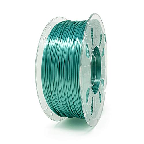 Filament PLA en soie 3 mm Gizmo Dorks bleu sarcelle pour projets 3D nécessitant brillance et solidité