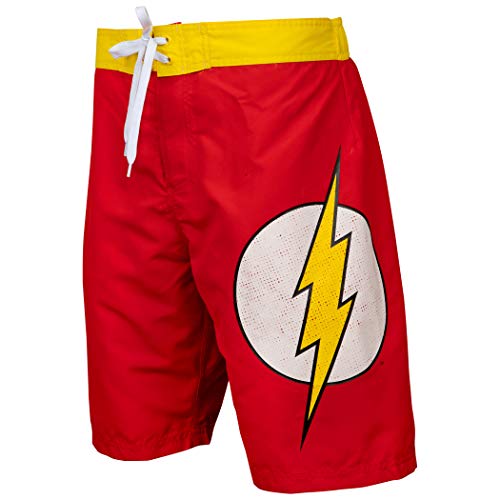 Underboss Flash Symbol Heather Red Board Shorts