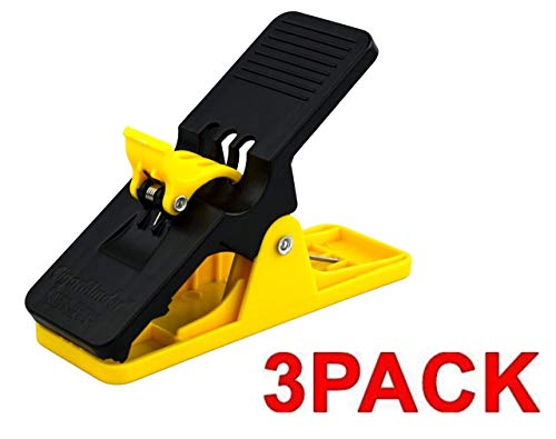 Cigar Minder Clip - All Purpose Cigar Holder (Yellow, 3 Pack)