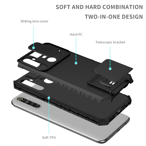 Coque Galaxy A70 et A70S noire avec protège-écran verre trempé