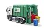 Bruder 03763 Man TGS Rear Loading Garbage Truck - Green
