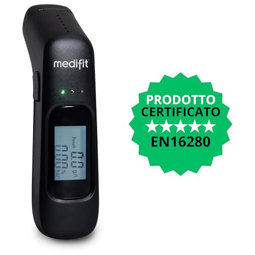 Innoliving Alcool Tester Ricaricabile Portatile E Preciso, Display Digitale, Rilevazione Rapida Del Tasso Alcolico, Sensore Avanzato, Per Uso Personale E Sicurezza Auto, Usb-C O Batterie (MD-645) - 2