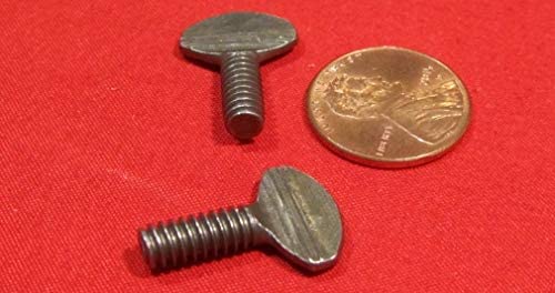 Steel Spade Thumb Screw Without Shoulder 3/8"-16 x 3/4" Length 25 Pcs