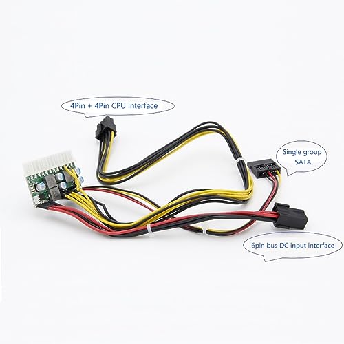 Module DC-ATX 300W pour alimentation PC ITX avec 3 entrées PCI-E 6Pin - 6