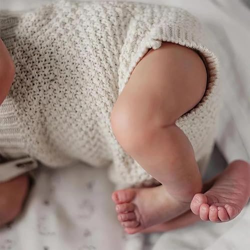 Muñeco Reborn Realista Vinilo 19 Pulgadas Niño miniatura 3