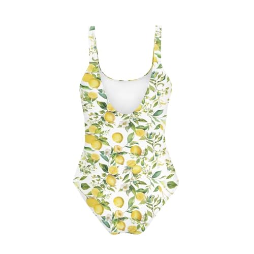 Image of Teens One-Piece Swimsuit Training Athletic Bathing Suits Quick Dry Beach Sport Swimwear Girls Dance Tank Leotards