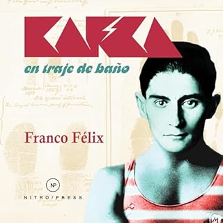 Diseño de la portada del título Kafka en traje de ba&ntilde;o