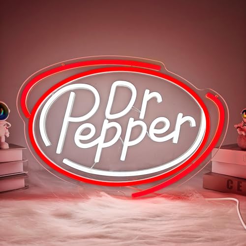 Pepper Neon Sign Dimmable Led Pepper Light for Wall Decor Soda Decor Neon Signs for Business Man Cave Bar Shop Bedroom Pepper Gifts for Christmas Birthday