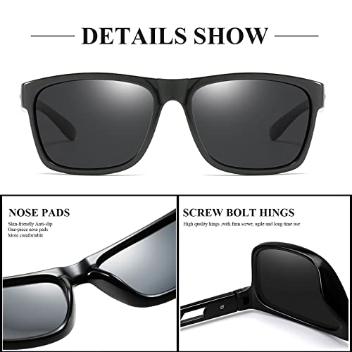 Lunettes de soleil Pilote polarisées hommes femmes Mode Sommer Vacances Extérieur Conduite Pêche Course à pied Cadre incassable Protection Monture en Métal Lunettes - Image 6