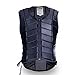 Lmatwnie Equestrian Safety Vest Professional Rodeo Eventing Horse Riding Protective Unisex Waistcoat for Adults, Black(L)