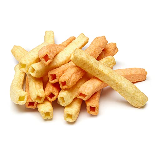 Kiddylicious Cheesy Veggie Straws Box - Delicious Snacks for Kids - Suitable for 9+ Months - 20 Packs