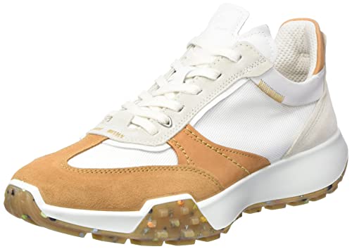 ECCO Homme Baskets Rétro en cuir souple pour un confort quotidien
